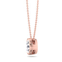 2.00CT Bezel Set Round Shape Diamond Pendant