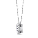 2.00CT Bezel Set Round Shape Diamond Pendant