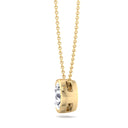 2.00CT Bezel Set Round Shape Diamond Pendant